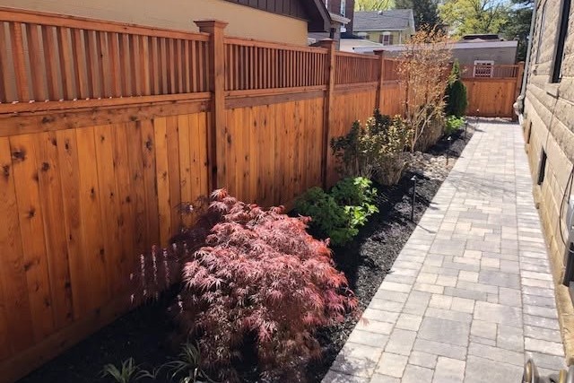 Cedar Privacy Wood Fence Easton PA